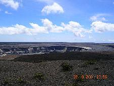 Big Island, Volcanoes National Park, cld crater
